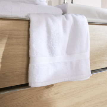 Serviette blanche 50x100 500g Luxe Serviette blanche 50x100 500g Luxe