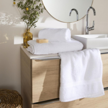Maxi drap de bain Luxe pure coton Oeko Tex - 500g 100x150 cm Maxi drap de bain Luxe pure coton Oeko Tex - 500g 100x150 cm
