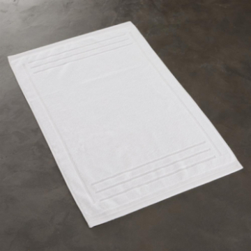 Tapis de bain Romane coloris Blanc 50x80 Tapis de bain Romane coloris Blanc 50x80