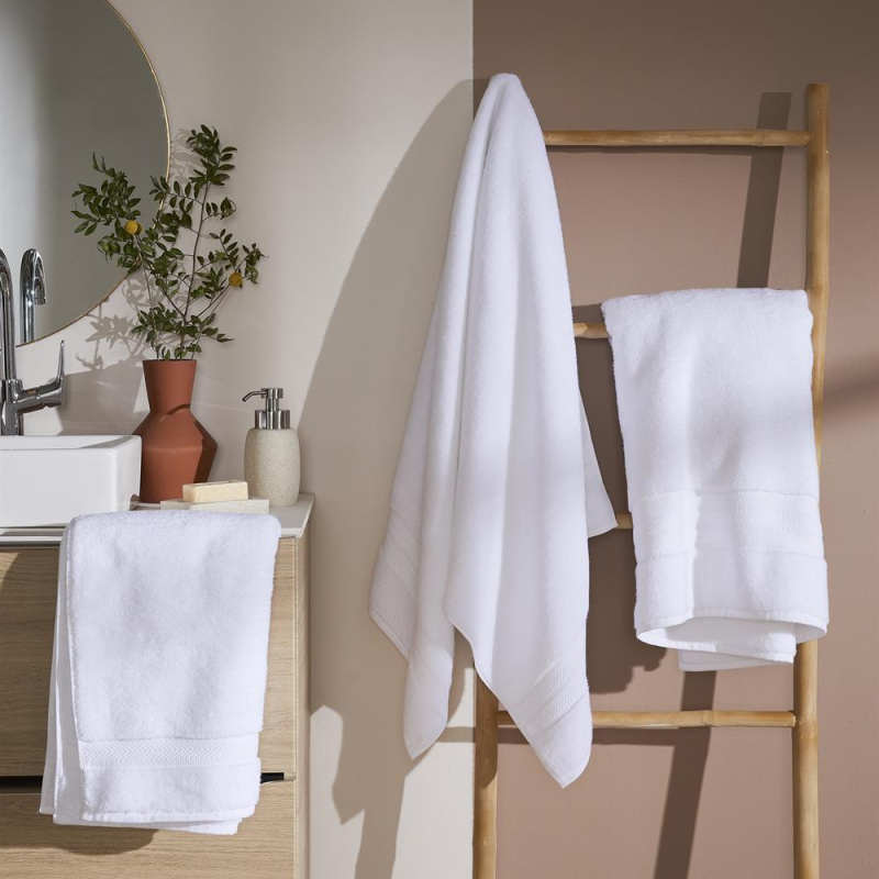 Serviette de toilette Riviera 500 g 50x100 cm