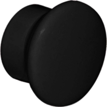 Embout de tringle Bouchon Noir Embout de tringle Bouchon Noir