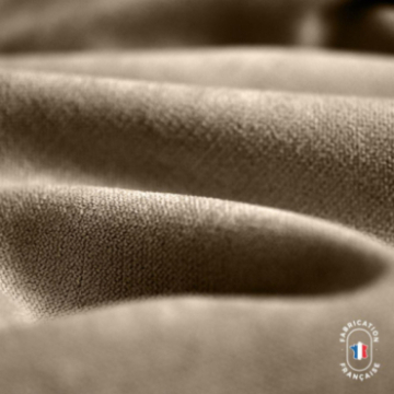Tissu Calvin coloris Noix Tissu Calvin coloris Noix