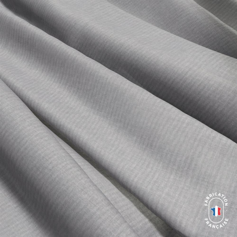 Zoom voilage Jaba coloris Silver Zoom voilage Jaba coloris Silver