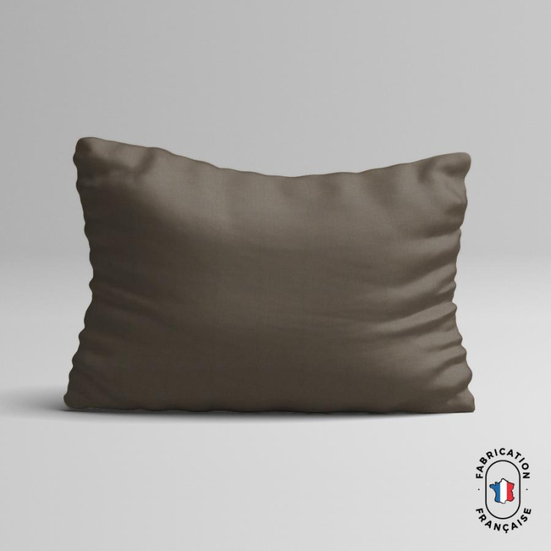 Coussin rectangulaire Calvin coloris Noix Coussin rectangulaire Calvin coloris Noix