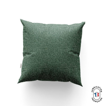 Coussin PALMA petite bouclette coloris Lagon
