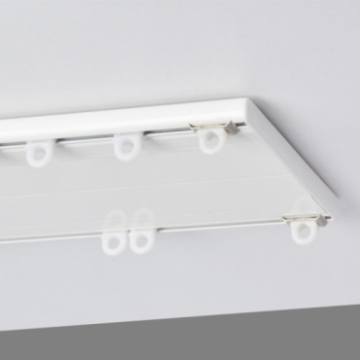 Tringle rail 2 canaux 2m