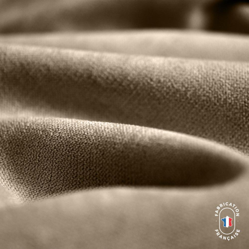 Tissu Calvin coloris Noix