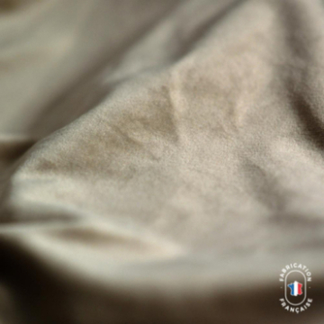 Tissu velours Elvis coloris Sable