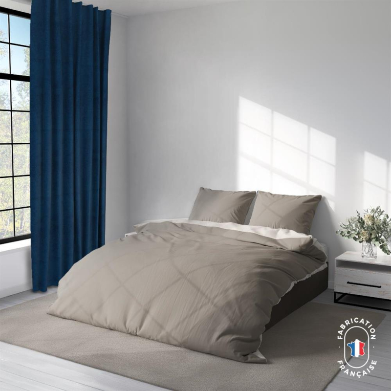 Rideau Elvis coloris Marine chambre