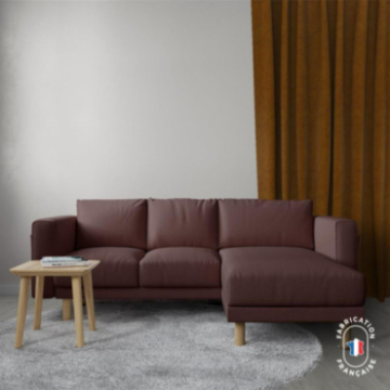 Rideau Elvis coloris Sienne salon