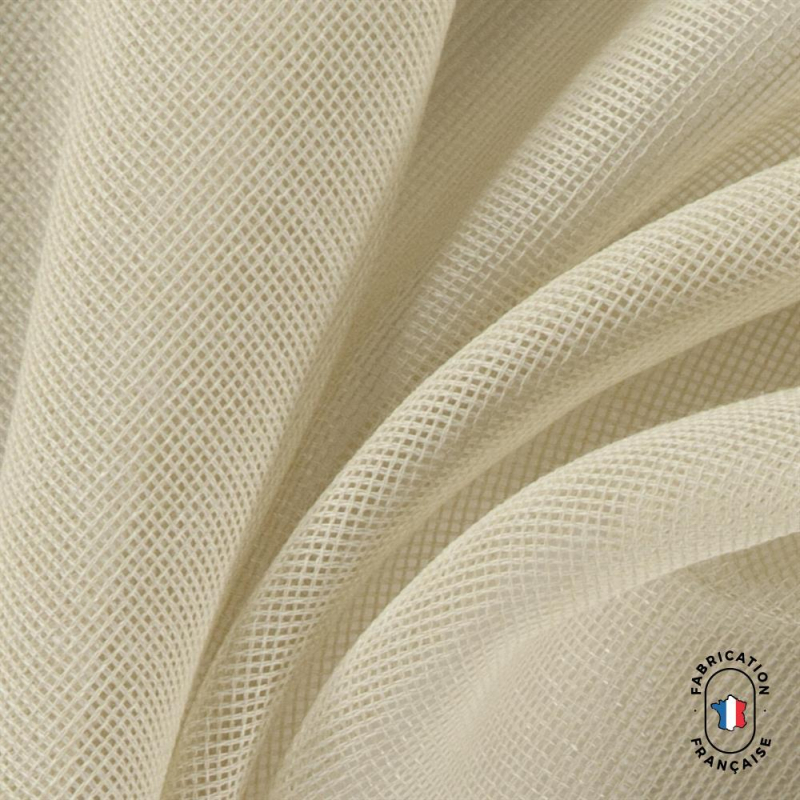 Drapé du voilage Girsu coloris Dune
