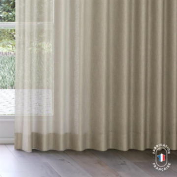 Rideau tamisant Lucidity coloris Lichen
