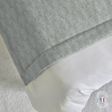 Chemin de lit jacquard géométrique Hadel