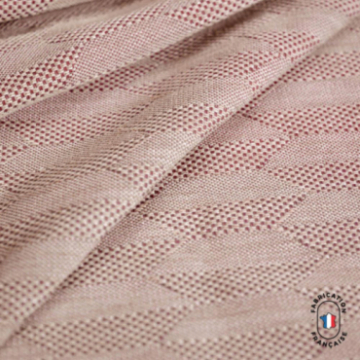 Coussin jacquard géométrique Hadel