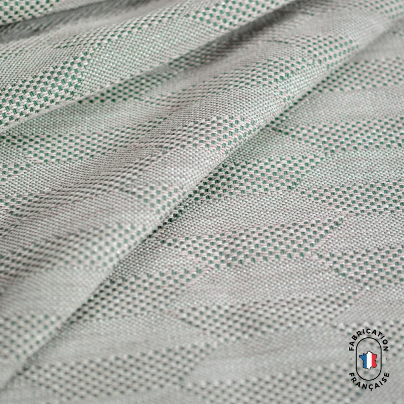 Coussin jacquard géométrique Hadel