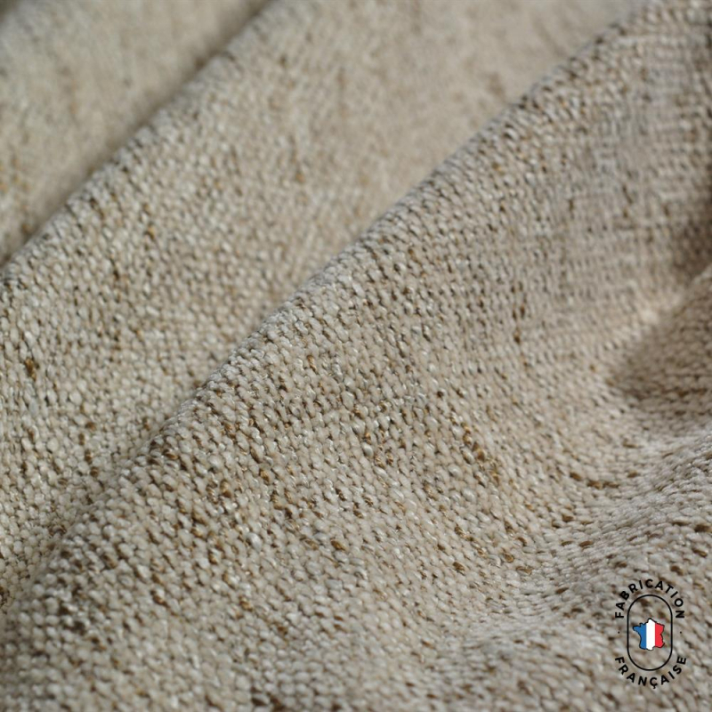 Tissu horace coloris sable