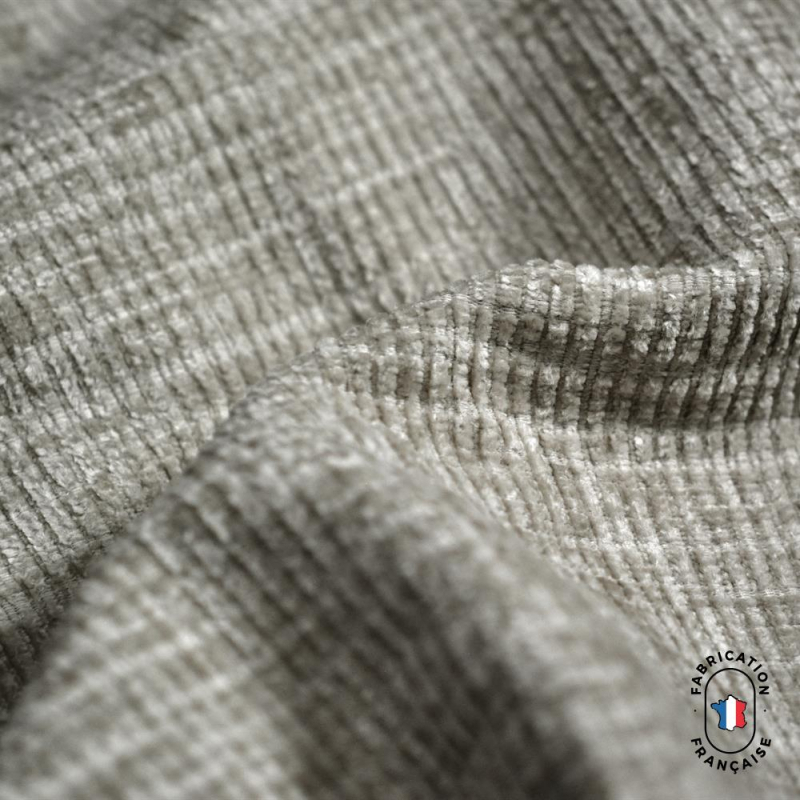 Coussin en velours texturé