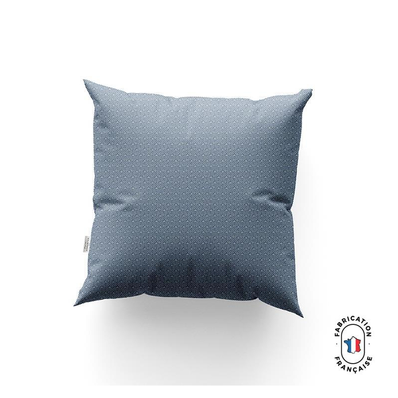 Coussin VOILIER à motifs géométriques coloris Horizon