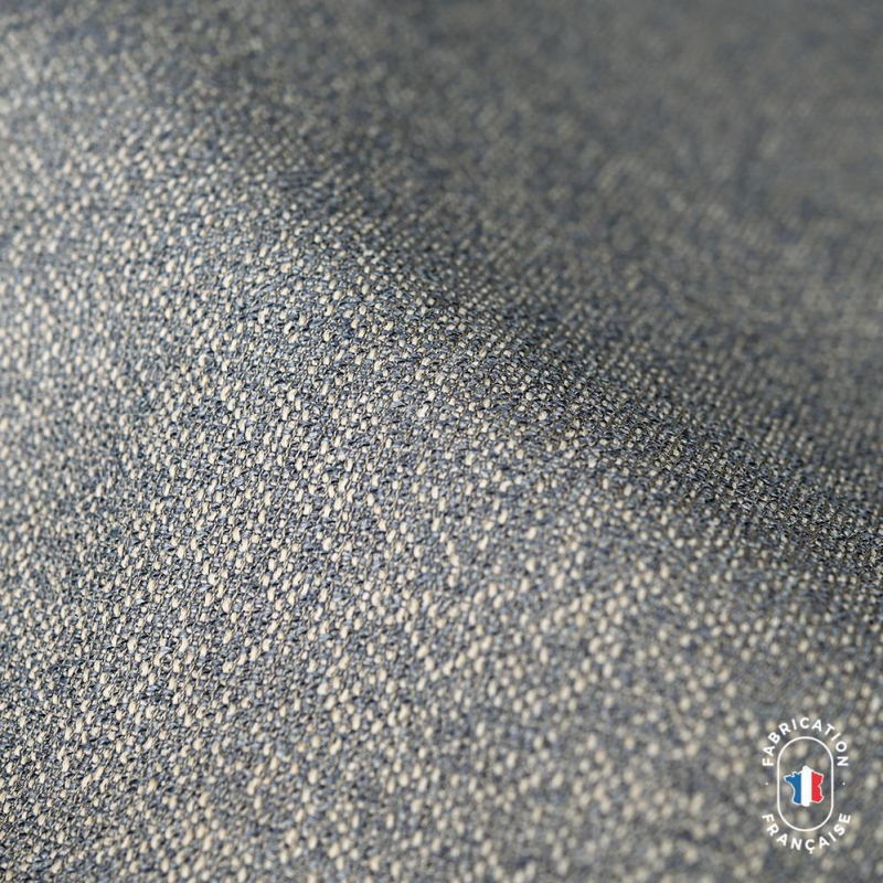 Zoom matière tissu PALMA petite bouclette coloris Horizon