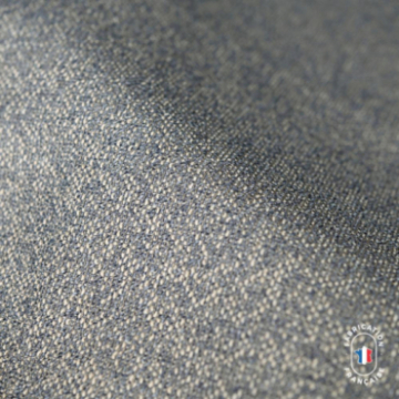 Zoom matière tissu PALMA petite bouclette coloris Horizon