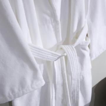 Peignoir hôtel velours taille M