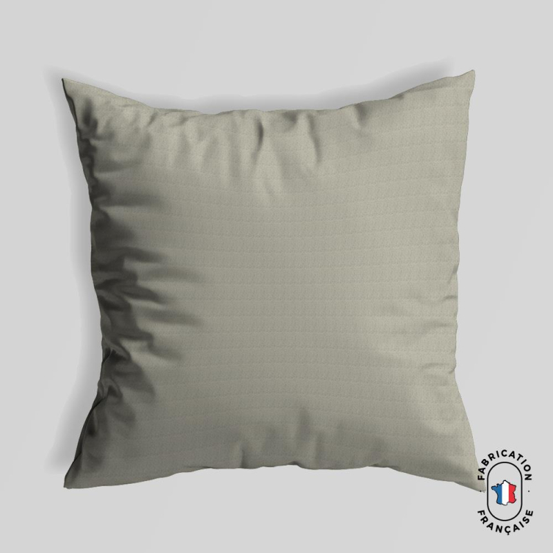 Coussin carré Calvin coloris Sable
