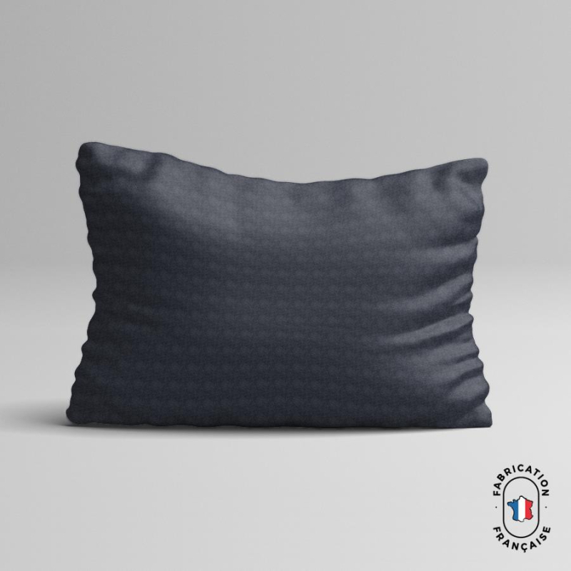 Coussin rectangulaire Calvin coloris Anthracite