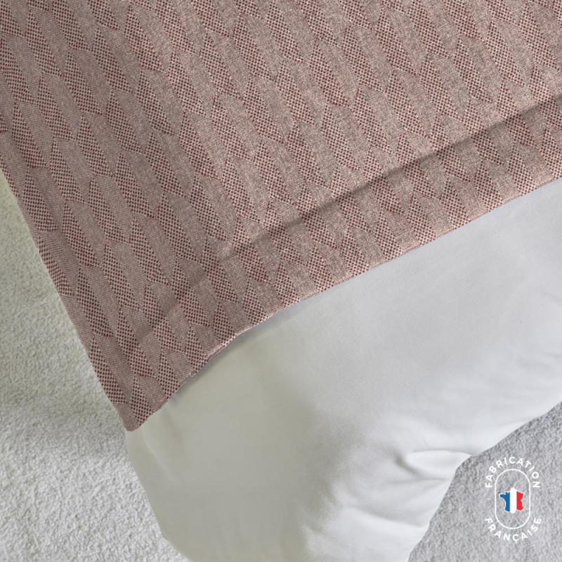 Chemin de lit jacquard géométrique Hadel