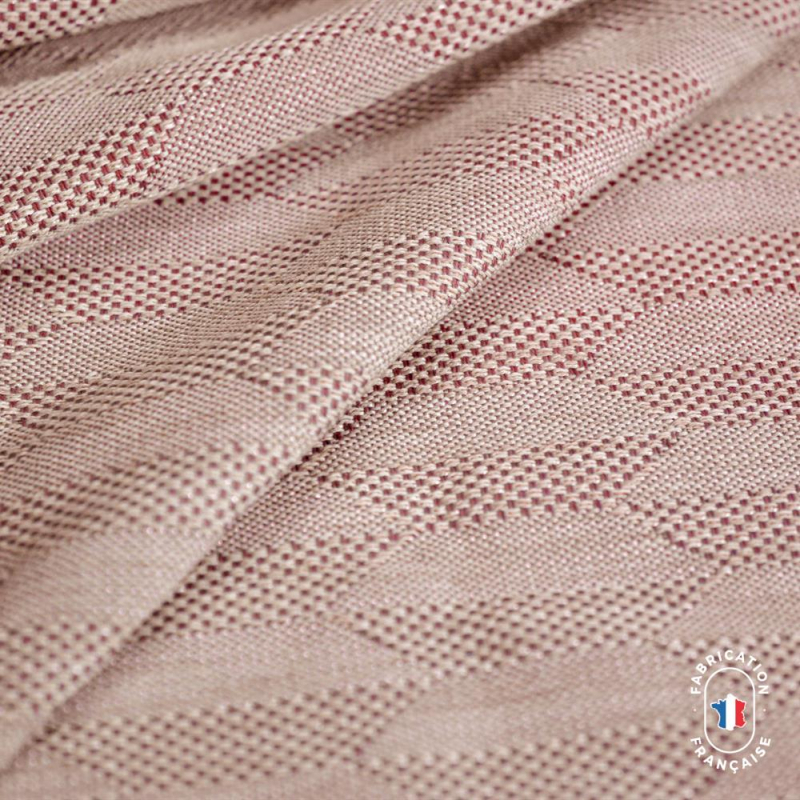Chemin de lit jacquard géométrique Hadel