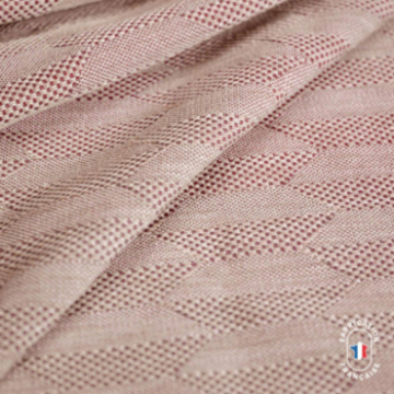 Chemin de lit jacquard géométrique Hadel