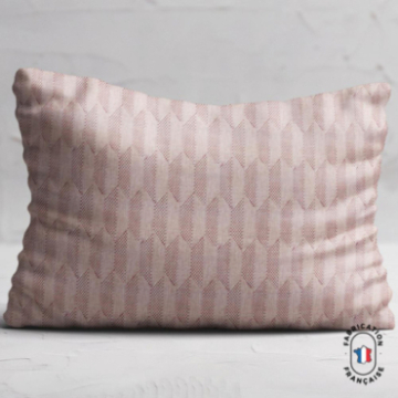 Coussin jacquard géométrique Hadel