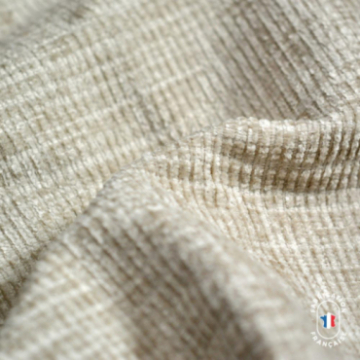 Chemin de lit en velours texturé