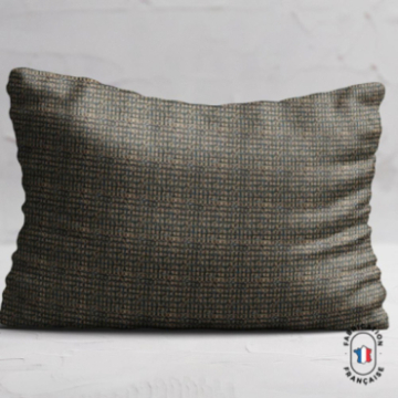 Coussin en tweed