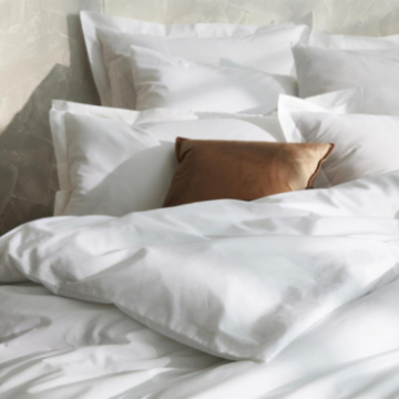 Zoom parure percale Sélène 140x200