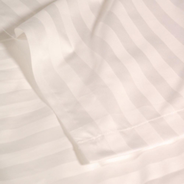 Drap plat Nemesis satin à rayures zoom