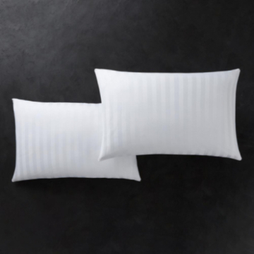 Taies d'oreiller satin à rayure Nemesis 50x75