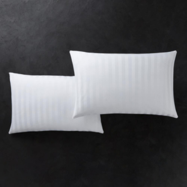 Taies d'oreiller satin à rayures Nemesis