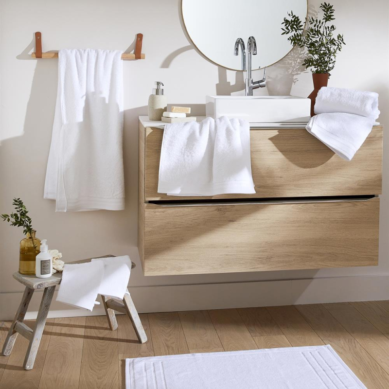 Lot éponge Romane coloris Blanc