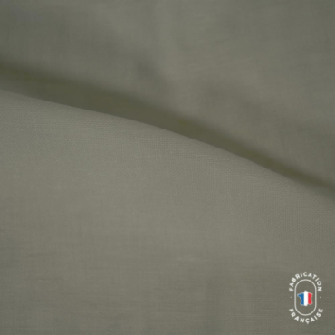 Voilage effet lin coloris naturel sur mesure ILLAPA col. Mastic