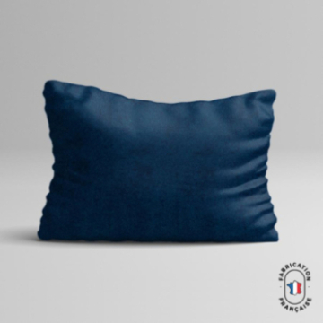 Coussin rectangle Elvis coloris Marine