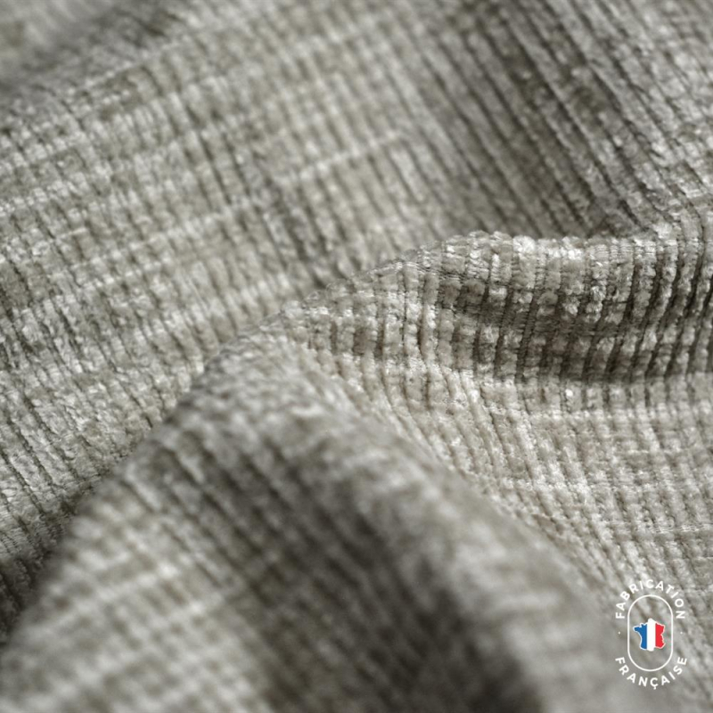 Chemin de lit en velours texturé