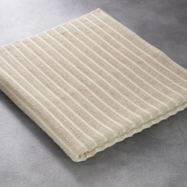 Drap de bain Brehat à vagues 400 g 100x180 cm