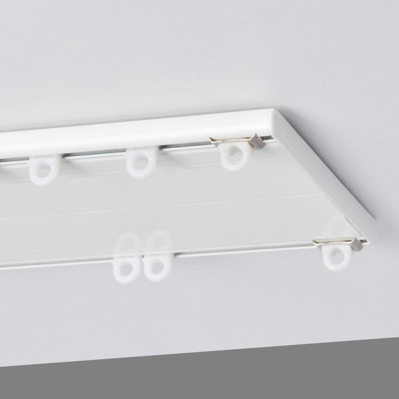 Tringle rail 2 canaux 2m