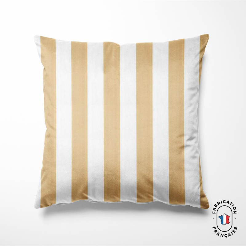 Coussin à rayures