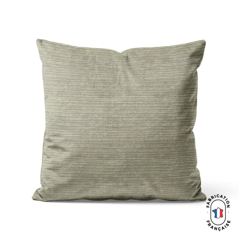Coussin en velours STRATE carré