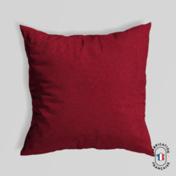 Coussin carré Dolly coloris Cerise