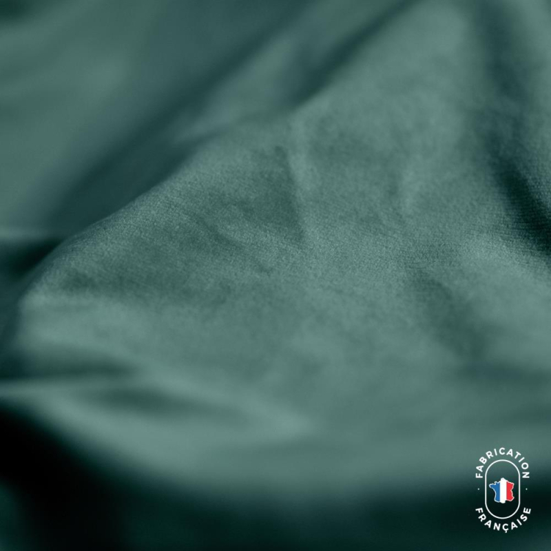 Tissu velours Elvis coloris Céladon