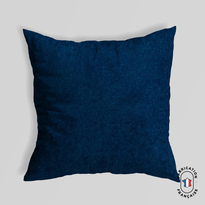 Coussin carré Elvis coloris Marine