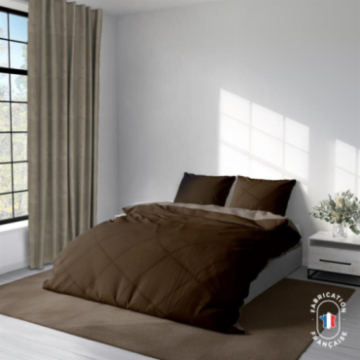 Rideau Elvis coloris Sable chambre