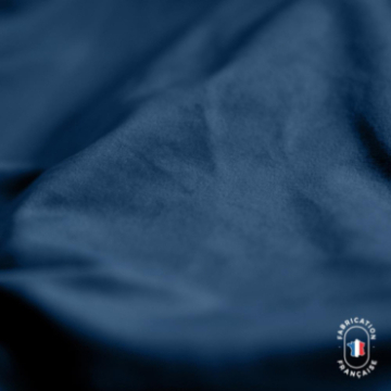 Tissu velours Elvis coloris Marine